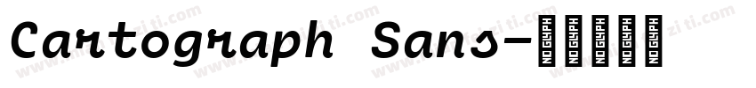 Cartograph Sans字体转换